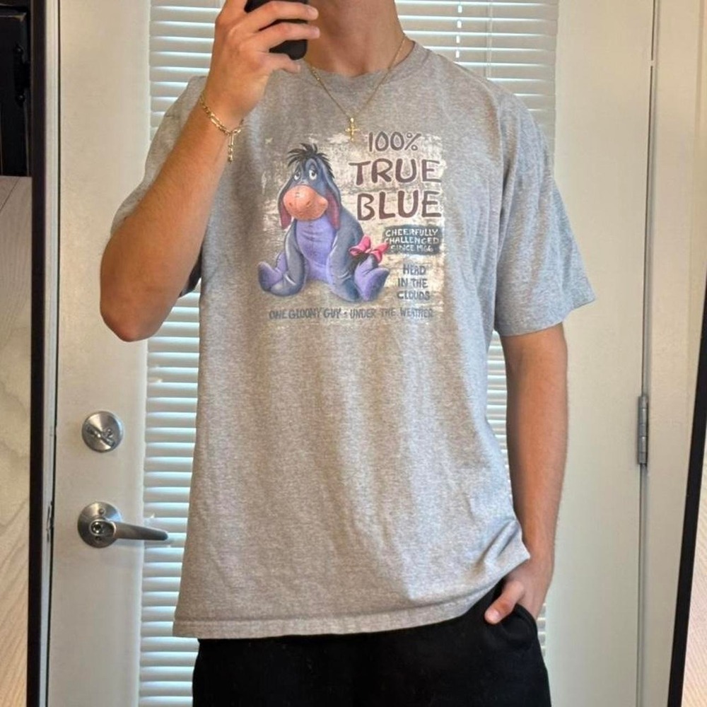 Disney Eeyore grey t-shirt XL